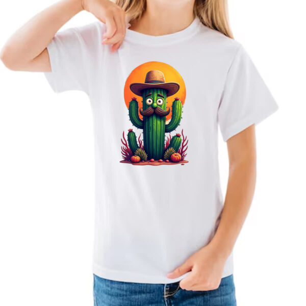 Camiseta Infanto Juvenil Cactus Muchachi - Imagem 3