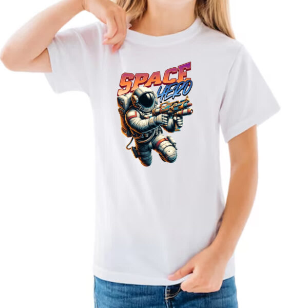 Camiseta Infanto Juvenil Space Hero - Imagem 3