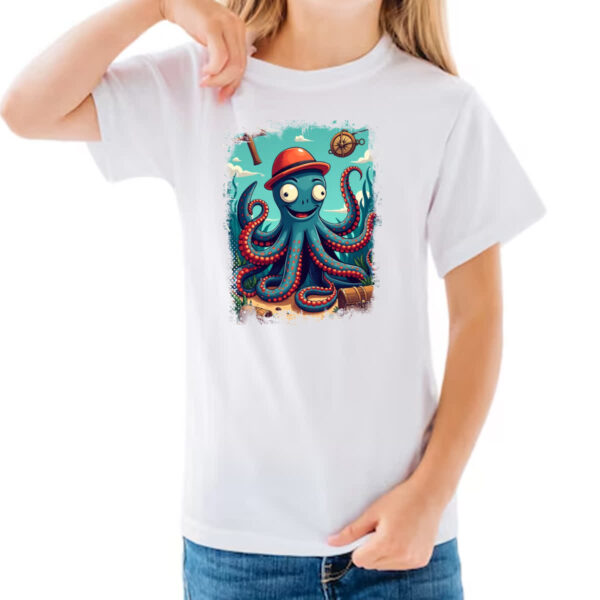 Camiseta Infanto Juvenil Polvo maluco - Imagem 3