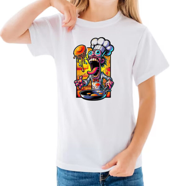 Camiseta Infanto Juvenil Cozinheiro doido - Imagem 3