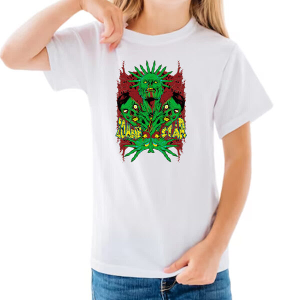Camiseta Infanto Juvenil Zombie star 2 - Imagem 3