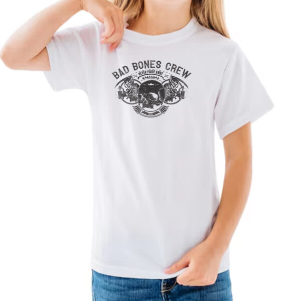 Camiseta Infanto Juvenil Bad bones crew - Imagem 3