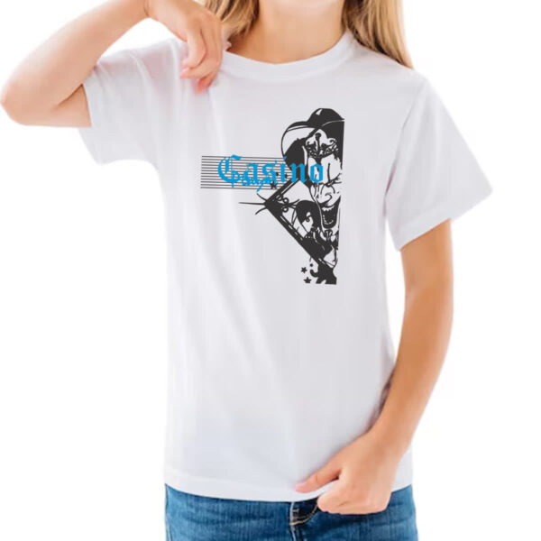 Camiseta Infanto Juvenil Cassino player - Imagem 3