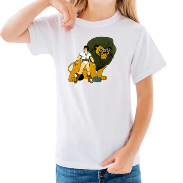 Camiseta Infanto Juvenil Nostalgia Sansao e Golias - Imagem 3