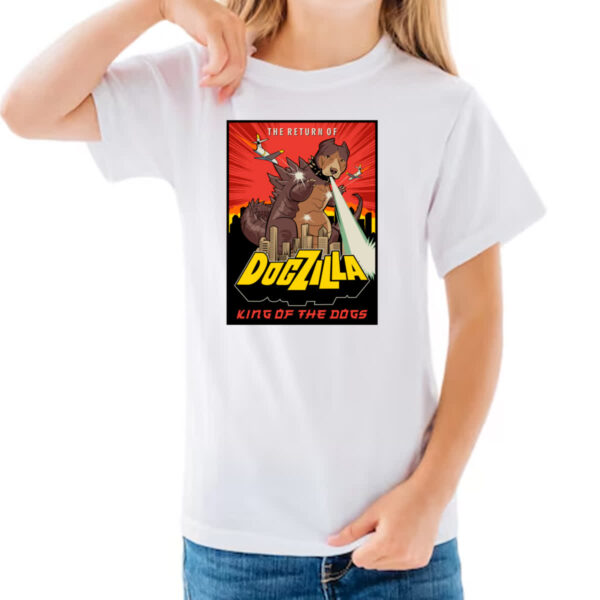 Camiseta Infanto Juvenil Dogzilla - Imagem 3