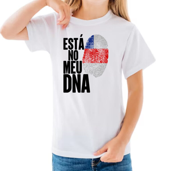 Camiseta Infanto Juvenil Esta no meu DNA Amazonas - Imagem 3
