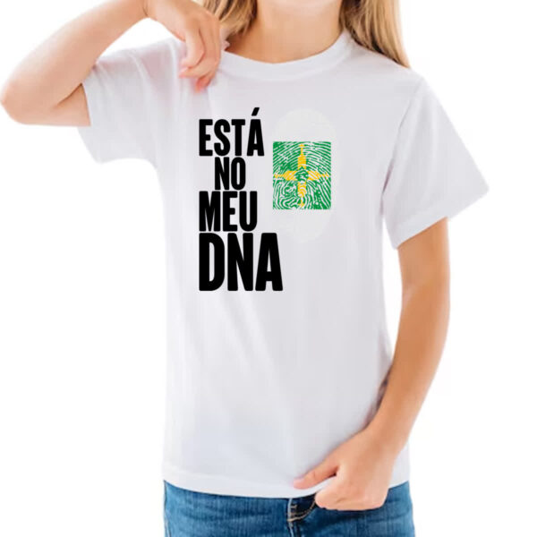 Camiseta Infanto Juvenil Esta no meu DNA Distrito Federal - Imagem 3