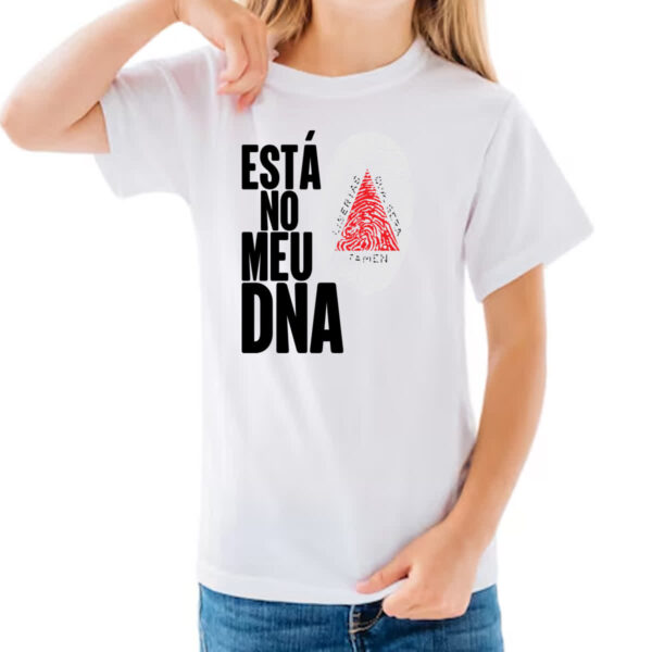 Camiseta Infanto Juvenil Esta no meu DNA Minas Gerais - Imagem 3