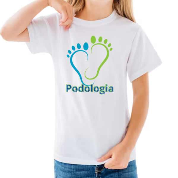Camiseta Infanto Juvenil Podologia - Imagem 3