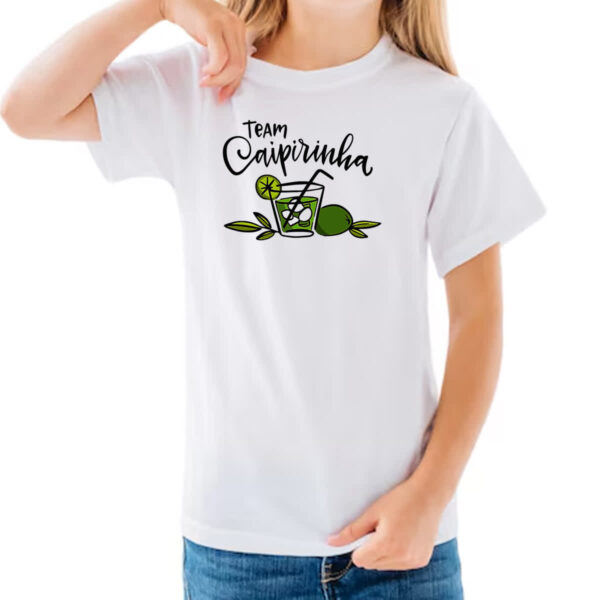 Camiseta Infanto Juvenil Time Caipirinha - Imagem 3