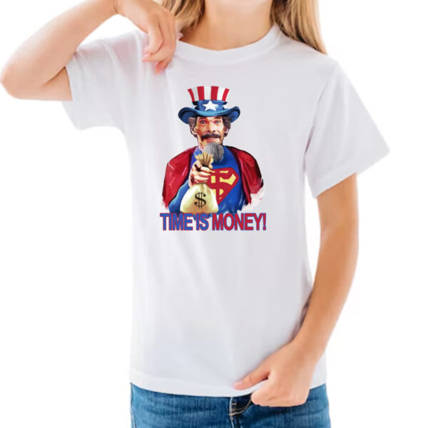 Camiseta Infanto Juvenil Super Sam Time is Money - Imagem 3