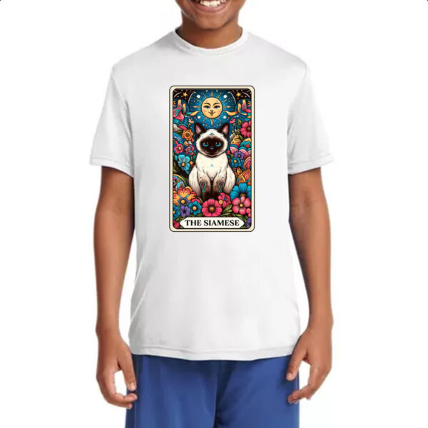 Camiseta Infanto Juvenil Taro gato Siames - Imagem 4