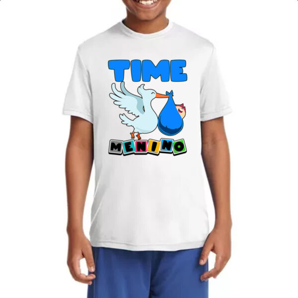Camiseta Infanto Juvenil Cegonha Time Menino - Imagem 4