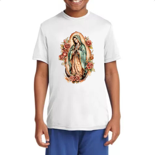 Camiseta Infanto Juvenil Nossa Senhora de Guadalupe - Imagem 4