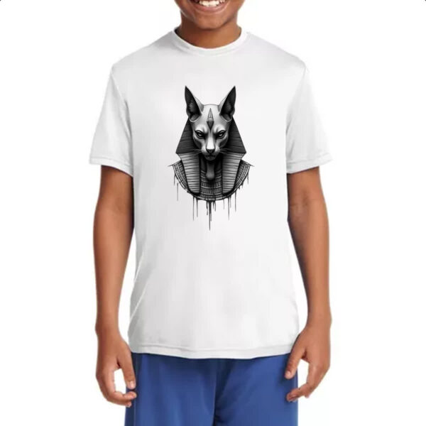 Camiseta Infanto Juvenil Gato Farao - Imagem 4