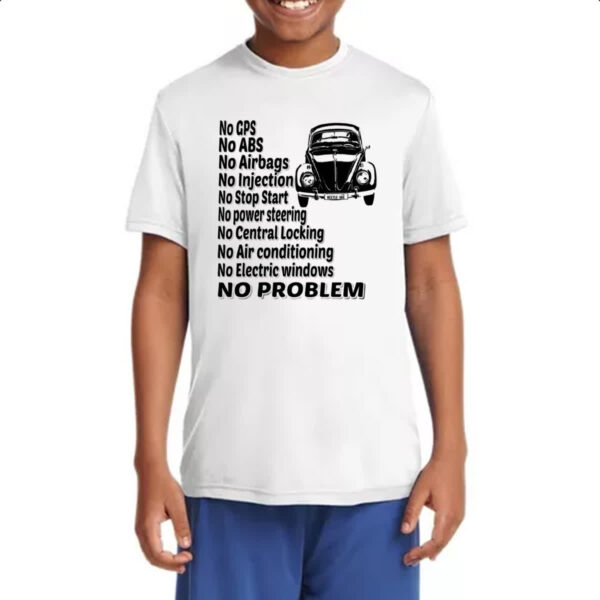 Camiseta Infanto Juvenil Fusca sem problemas - Imagem 4