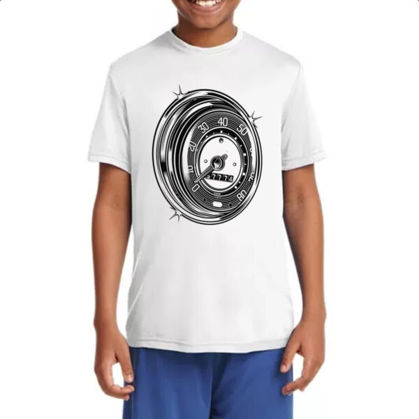 Camiseta Infanto Juvenil Velocimetro Classico VW - Imagem 4