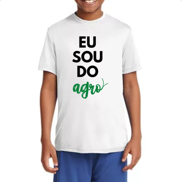 Camiseta Infanto Juvenil Eu sou do Agro - Imagem 4