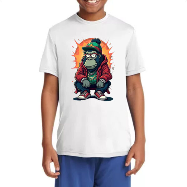 Camiseta Infanto Juvenil Macaco Gang Street - Imagem 4