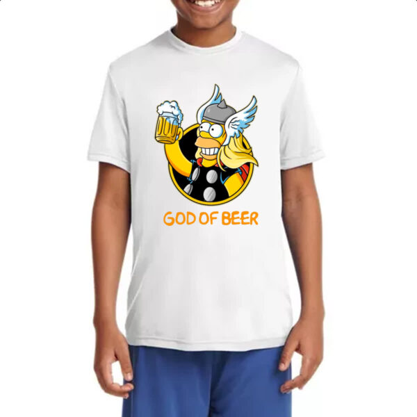 Camiseta Infanto Juvenil Thormmer - God of beer - Imagem 4