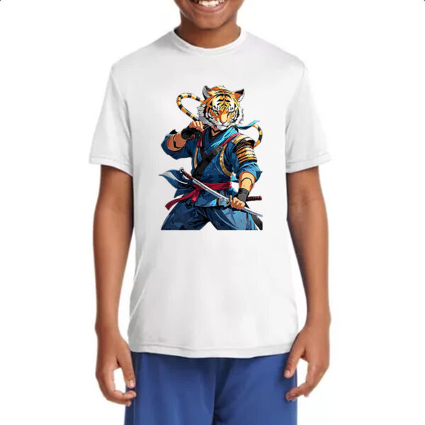 Camiseta Infanto Juvenil Tigre Ninja - Imagem 4