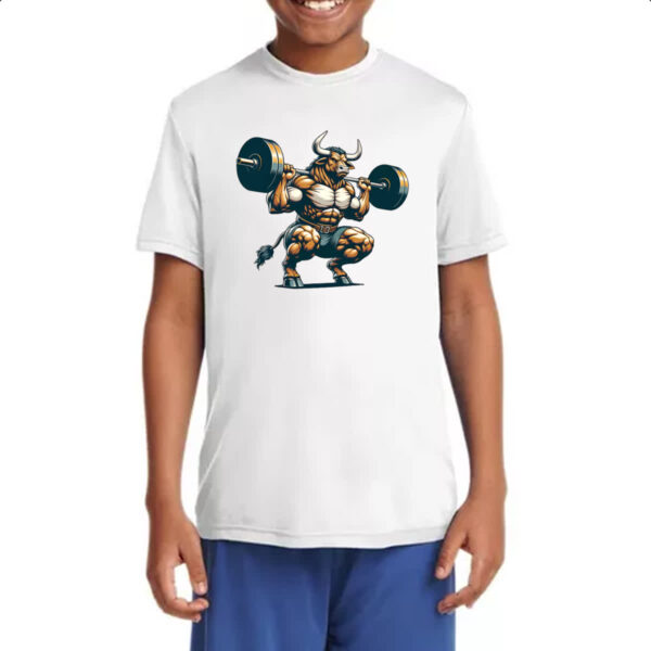 Camiseta Infanto Juvenil Touro maromba - Imagem 4