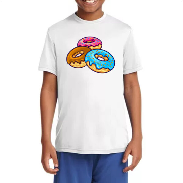 Camiseta Infanto Juvenil Trio Donuts - Imagem 4