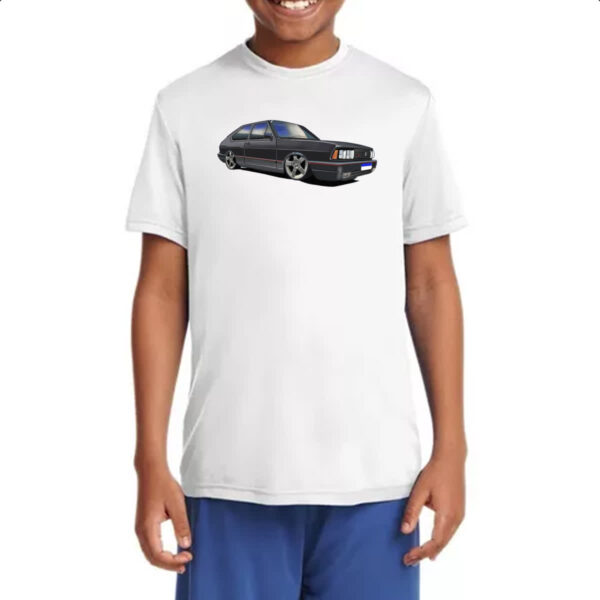 Camiseta Infanto Juvenil VW Passat TS Preto - Imagem 4