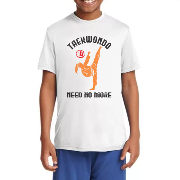 Camiseta Infanto Juvenil Taekwondo need no more - Imagem 4