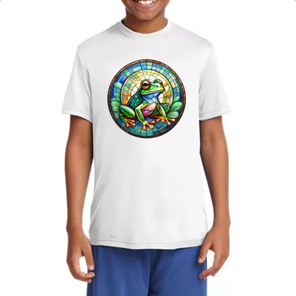 Camiseta Infanto Juvenil Vitral Sapo - Imagem 4