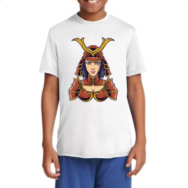 Camiseta Infanto Juvenil Samurai Girl - Imagem 4