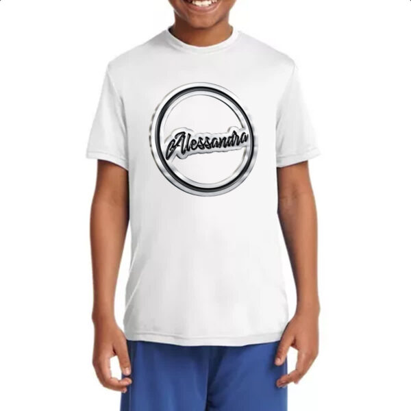 Camiseta Infanto Juvenil Alessandra Metal Logo - Imagem 4
