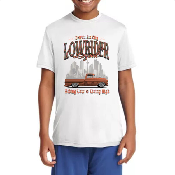 Camiseta Infanto Juvenil Detroit Sin City Lowrider - Imagem 4