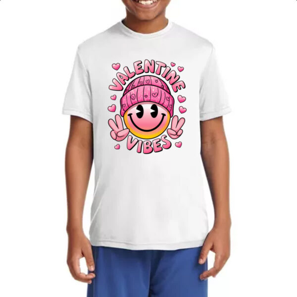 Camiseta Infanto Juvenil Valentine vibes - Imagem 4
