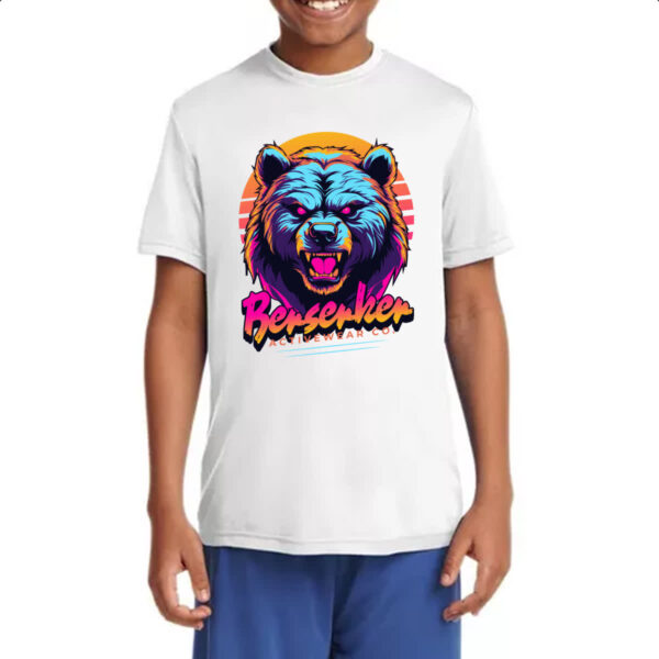 Camiseta Infanto Juvenil Urso Berserker - Imagem 4