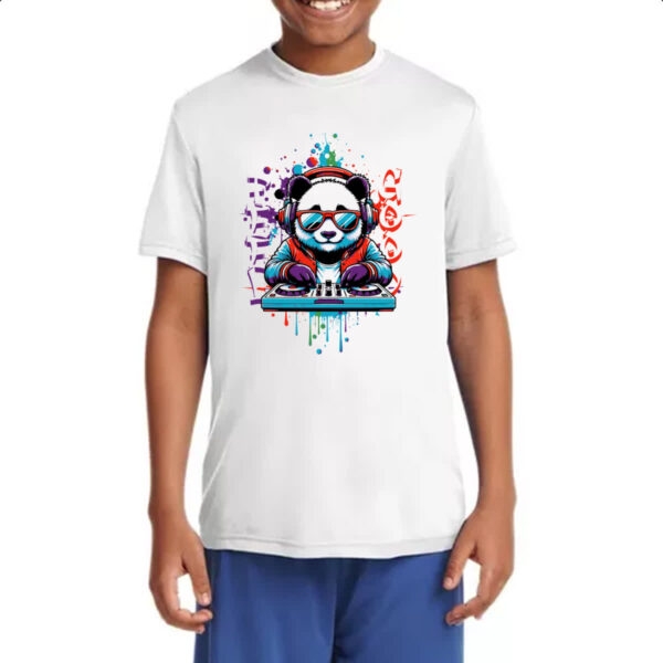 Camiseta Infanto Juvenil Urso DJ - Imagem 4