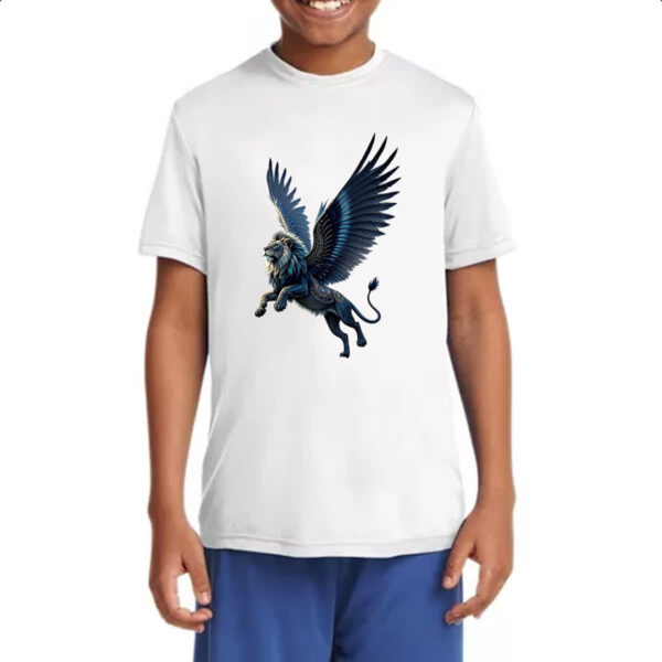 Camiseta Infanto Juvenil Leao alado - Imagem 4