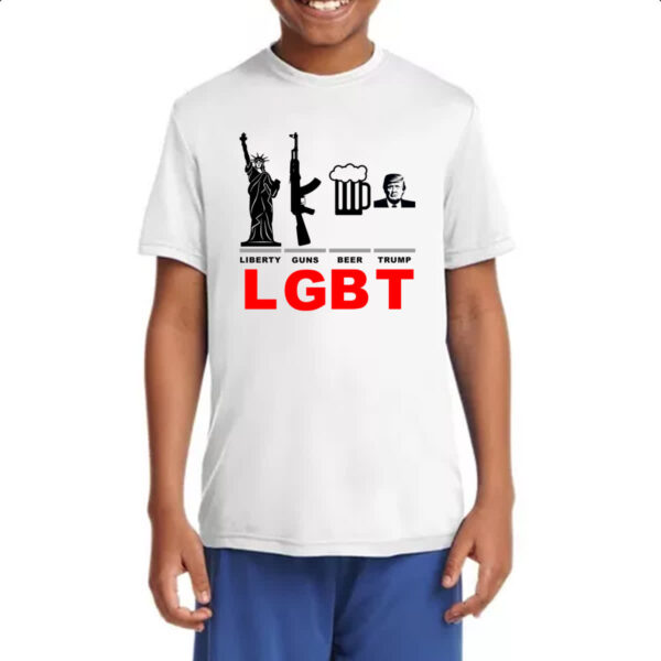 Camiseta Infanto Juvenil LGBT - American Parody - Imagem 4