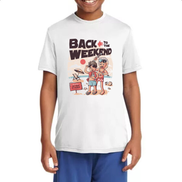 Camiseta Infanto Juvenil Back to the weekend - Imagem 4