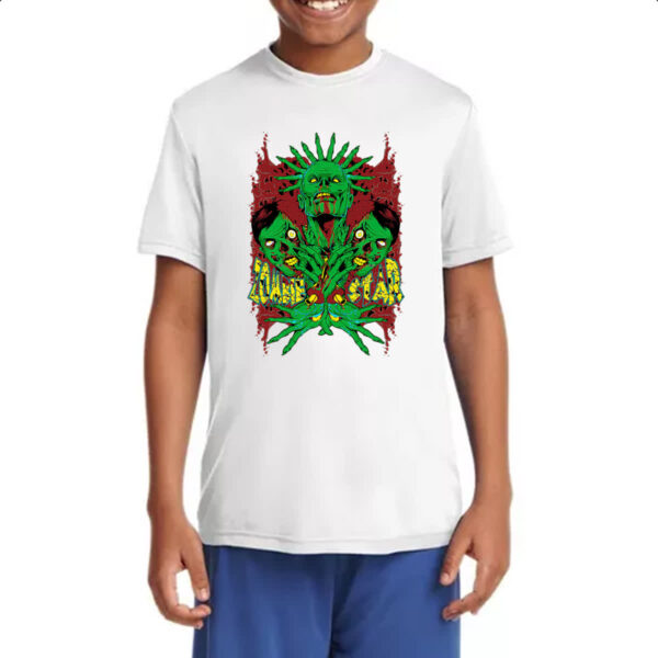 Camiseta Infanto Juvenil Zombie star 2 - Imagem 4