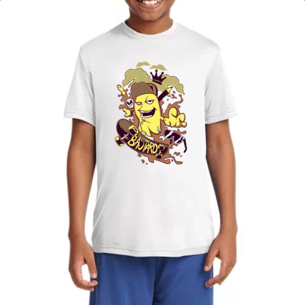 Camiseta Infanto Juvenil Bastard skate - Imagem 4