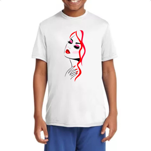 Camiseta Infanto Juvenil Beautiful Girl 4 - Imagem 4