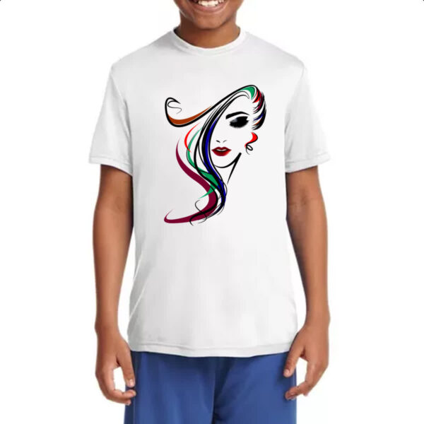 Camiseta Infanto Juvenil Beautiful Girl 5 - Imagem 4