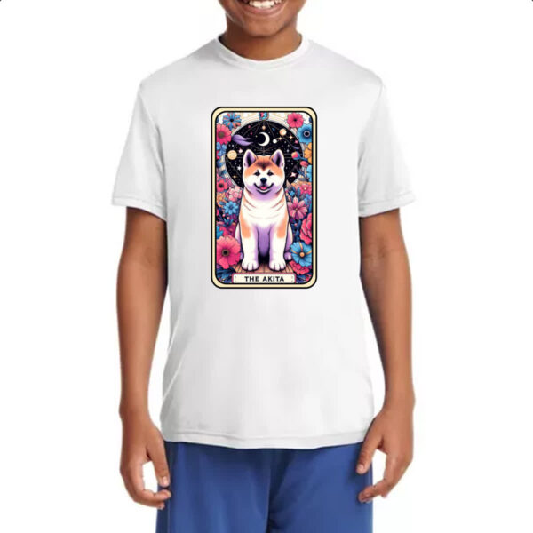 Camiseta Infanto Juvenil Taro cachorro Akita - Imagem 4