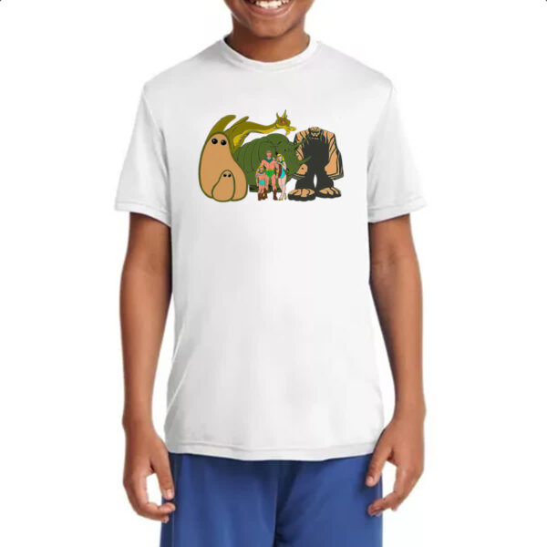 Camiseta Infanto Juvenil Nostalgia Os Herculoides Time - Imagem 4