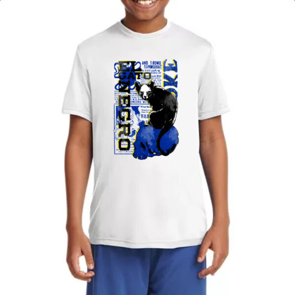 Camiseta Infanto Juvenil El gato negro - Imagem 4