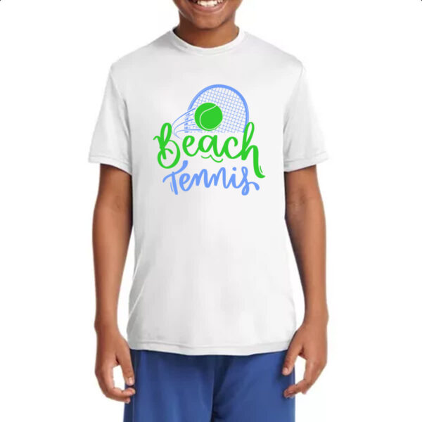 Camiseta Infanto Juvenil Beach tennis - Imagem 4