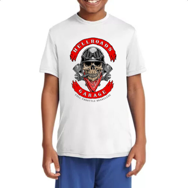 Camiseta Infanto Juvenil Hellroads Garage - Imagem 4