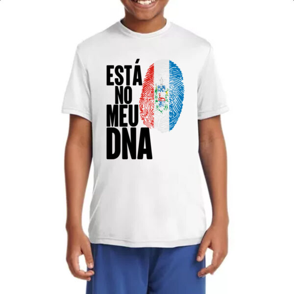 Camiseta Infanto Juvenil Esta no meu DNA Alagoas - Imagem 4
