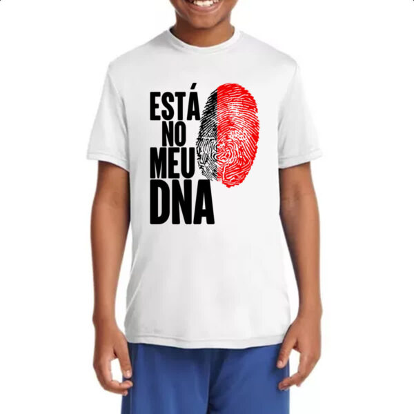 Camiseta Infanto Juvenil Esta no meu DNA Paraiba - Imagem 4